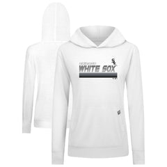 Chicago White Sox Levelwear Women's Relay Breaker Pullover Hoodie - White