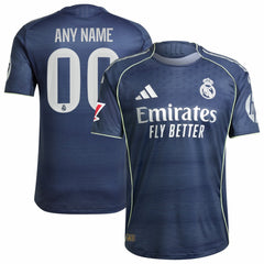 Real Madrid 2025/26 Away Custom Jersey / Soccer New