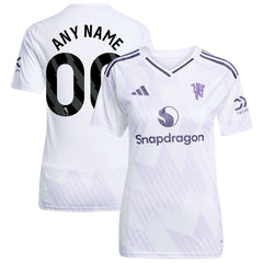 Manchester United Women's 2025/26 Away Replica Custom Jersey / Soccer New