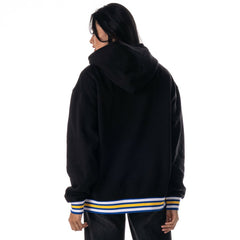 Golden State Warriors The Wild Collective Unisex Custom Rib Tonal Premium Hoodie sale - Black outlet
