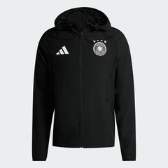 Germany National Team FIFA x World Cup 2026 Tiro Travel Raglan Full-Zip Windbreaker Hoodie / Soccer For sale