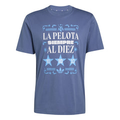 Argentina National Team FIFA x World Cup 2022 Winners Amply T-Shirt / Soccer Sale
