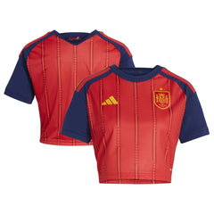 Spain National Team Women's FIFA x World Cup 2026 Home Cropped Replica Jersey / Soccer Sale