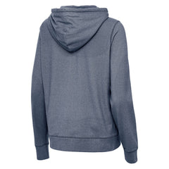 Arizona Diamondbacks Antigua Women's Justice Stars and Stripes Team Logo Pullover Hoodie - Heather Navy