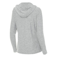 Chicago White Sox Antigua Women's Daybreak Quarter-Zip Hoodie - Heather Gray