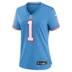 NFL Tennessee Titans Cam Ward Women's 2025 NFL Draft 2nd Alternate Game Jersey