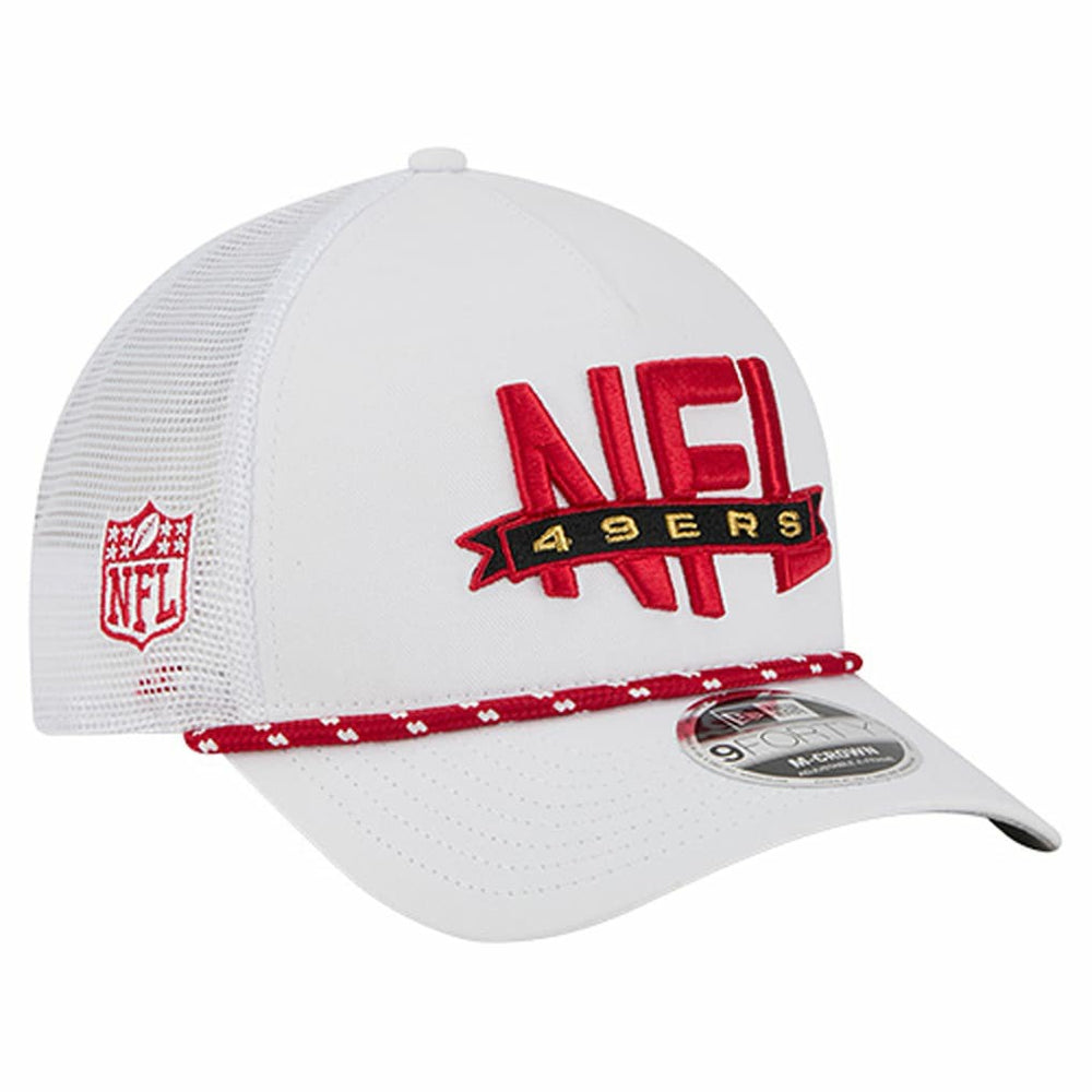 NFL San Francisco 49ers NFL 9FORTY A-Frame M-Crown Adjustable Trucker Hat