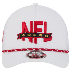 NFL San Francisco 49ers NFL 9FORTY A-Frame M-Crown Adjustable Trucker Hat