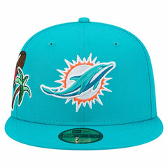 NFL Miami Dolphins Group Chat 59FIFTY Fitted Hat