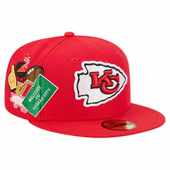 NFL Kansas City Chiefs Group Chat 59FIFTY Fitted Hat