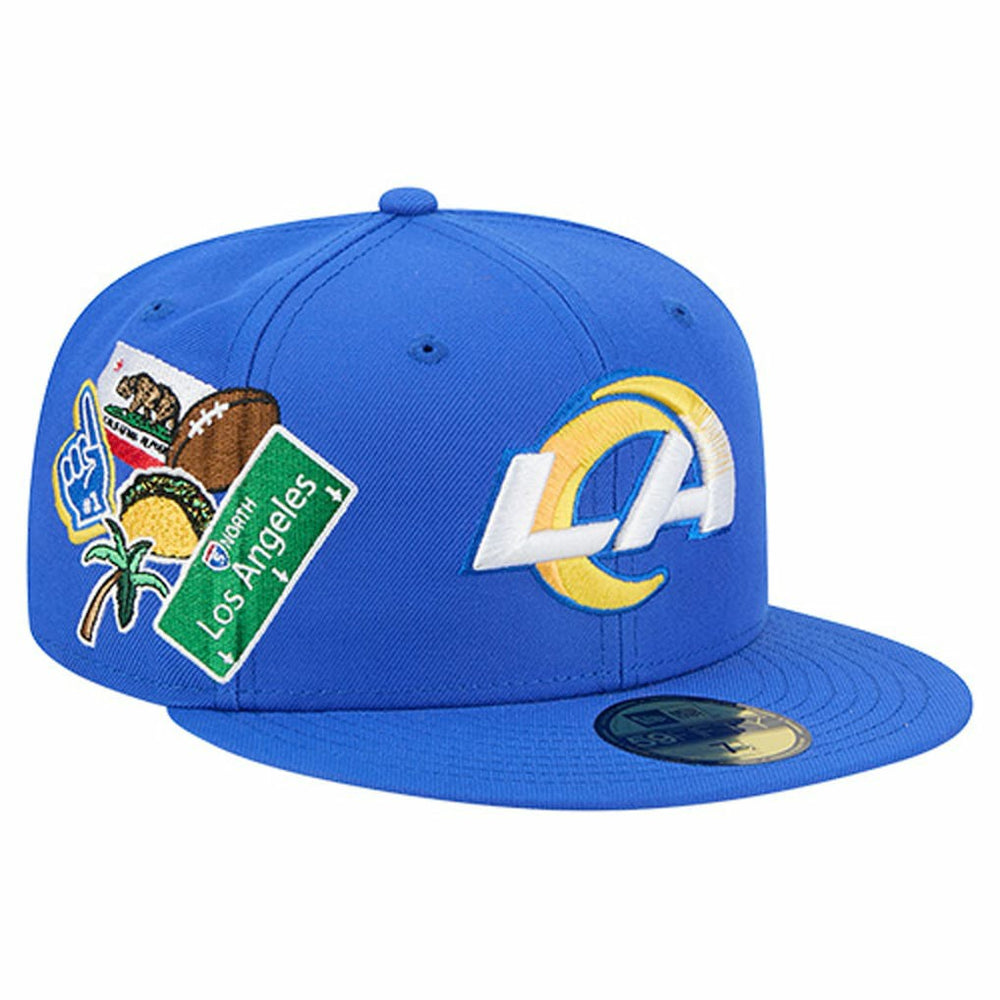 NFL Los Angeles Rams Group Chat 59FIFTY Fitted Hat