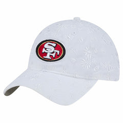 NFL San Francisco 49ers Women's Floral 9TWENTY Adjustable Hat