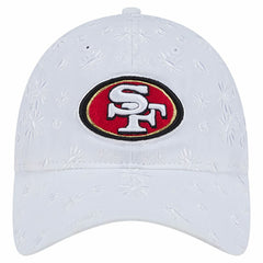 NFL San Francisco 49ers Women's Floral 9TWENTY Adjustable Hat