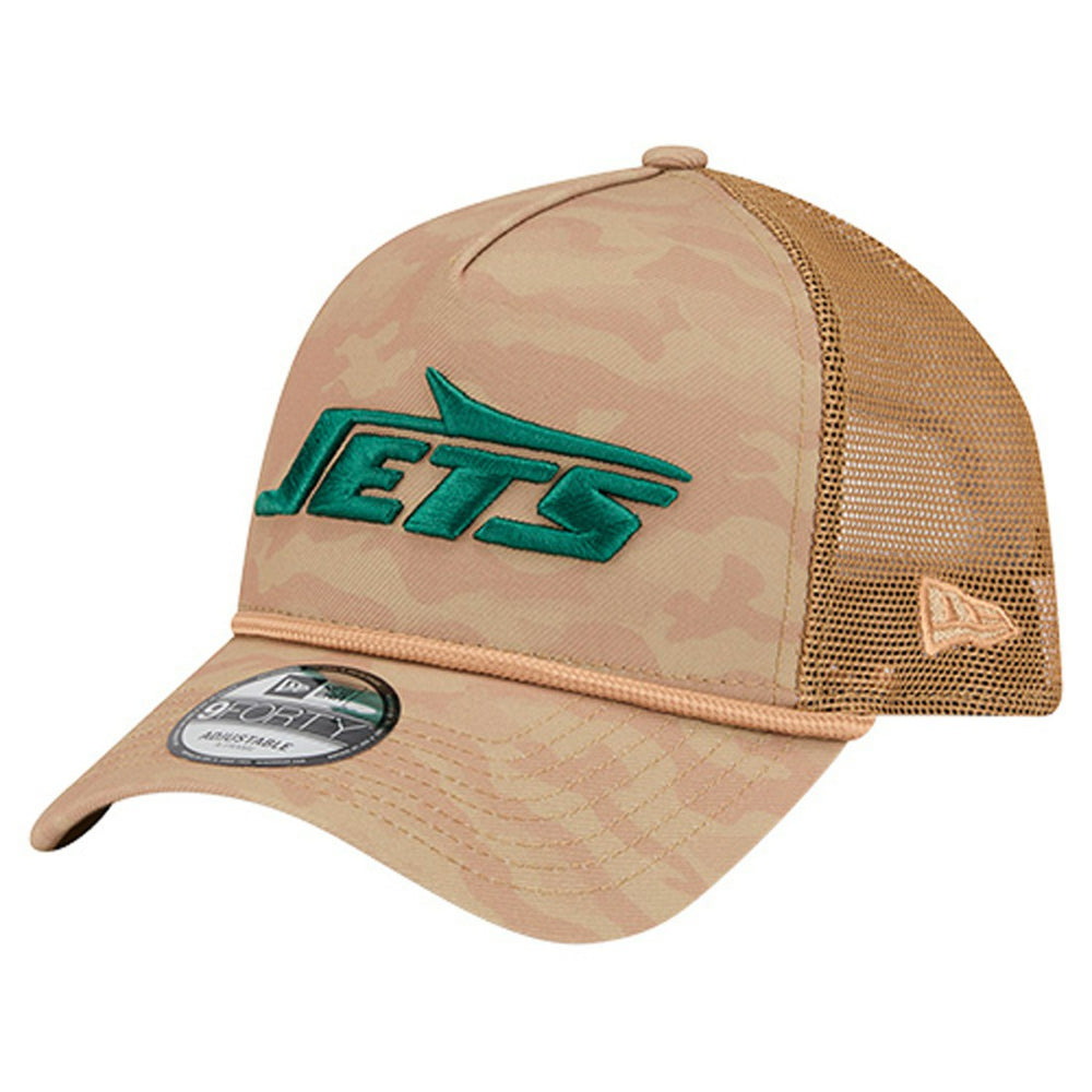 NFL New York Jets Wheat Camo 9FORTY Adjustable Hat