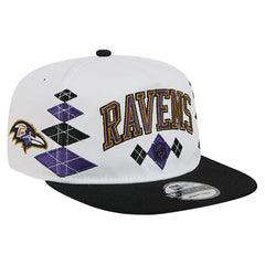 NFL Baltimore Ravens Argyle 19TWENTY Adjustable Hat