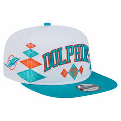NFL Miami Dolphins Argyle 19TWENTY Adjustable Hat