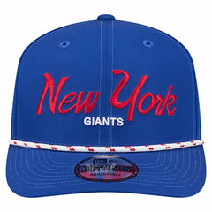 NFL New York Giants Script 9SEVENTY Adjustable Hat