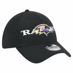 NFL Baltimore Ravens Overlap Logo 39THIRTY Stretch Fit Hat