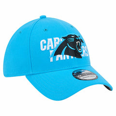 NFL Carolina Panthers Overlap Logo 39THIRTY Stretch Fit Hat