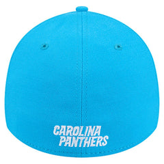 NFL Carolina Panthers Overlap Logo 39THIRTY Stretch Fit Hat