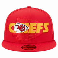 NFL Kansas City Chiefs Overlap Wordmark 59FIFTY Fitted Hat