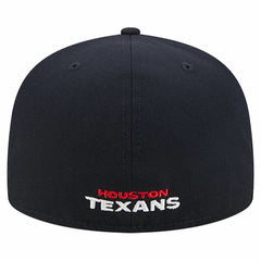 NFL Houston Texans Overlap Wordmark 59FIFTY Fitted Hat