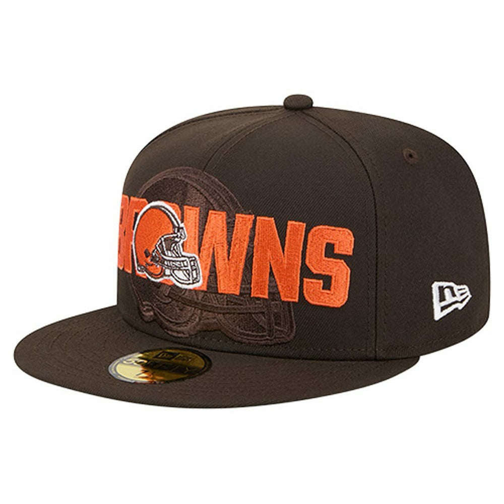 NFL Cleveland Browns Overlap Wordmark 59FIFTY Fitted Hat