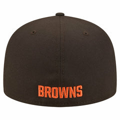 NFL Cleveland Browns Overlap Wordmark 59FIFTY Fitted Hat