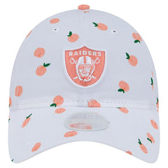 NFL Las Vegas Raiders Women's Fruit Pattern 9TWENTY Adjustable Hat