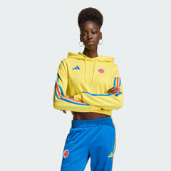 Colombia National Team Women's FIFA x World Cup Alphaskin Cropped Hoodie / Soccer Hot sale