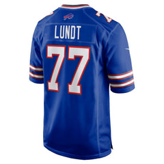 NFL Buffalo Bills Chase Lundt Team Game Jersey