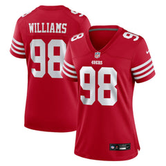 NFL San Francisco 49ers Mykel Williams Women's Team Game Jersey