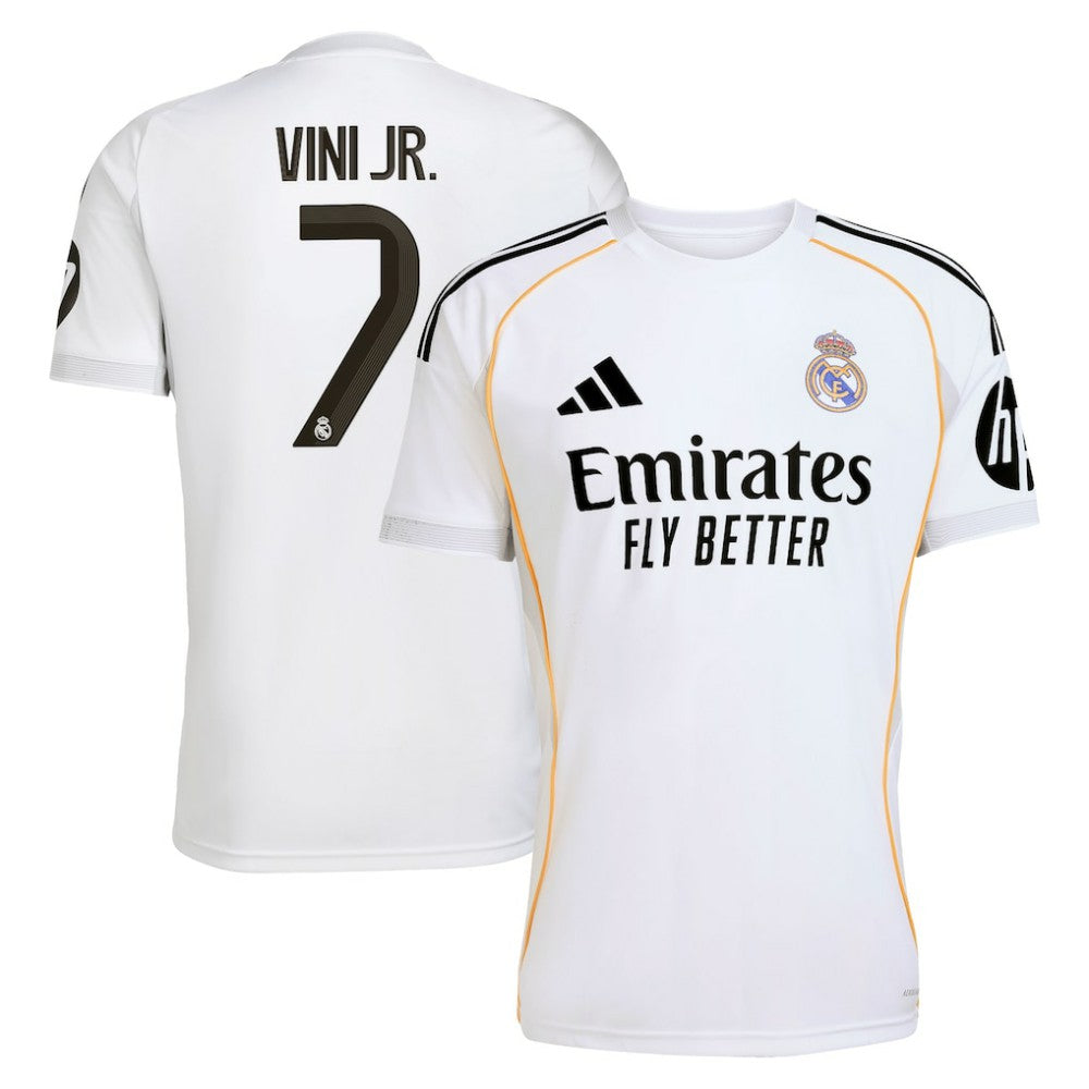 Vini Jr. Real Madrid 2025/26 Home Replica Jersey / Soccer New