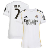 Vini Jr. Real Madrid Women's 2025/26 Home Replica Jersey / Soccer Discount