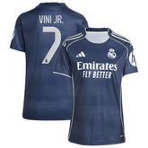 Vini Jr. Real Madrid Women's 2025/26 Away Replica Player Jersey / Soccer Discount