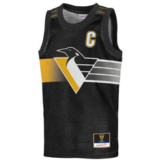 Mario Lemieux Pittsburgh Penguins Mitchell & Ness Youth Maxxed Out Fashion Basketball Jersey