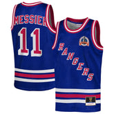 Mark Messier New York Rangers Mitchell & Ness Youth Maxxed Out Fashion Basketball Jersey