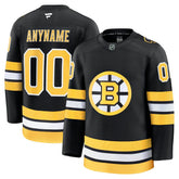 Boston Bruins Fanatics Home Premium Custom Jersey
