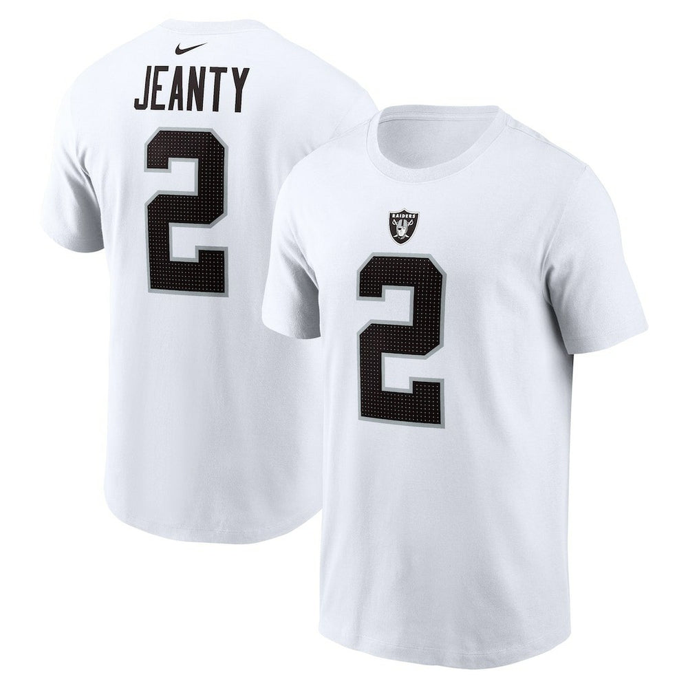 NFL Las Vegas Raiders Ashton Jeanty Name & Number T-Shirt