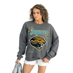 NFL Jacksonville Jaguars Gameday Couture Women's Ready to Rumble Premium Fleece Pullover Sweatshirt