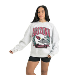 NFL Arizona Cardinals Gameday Couture Women's Heritage Premium Fleece Pullover Sweatshirt