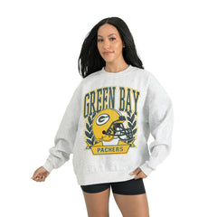 NFL Green Bay Packers Gameday Couture Women's Heritage Premium Fleece Pullover Sweatshirt