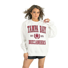 NFL Tampa Bay Buccaneers Gameday Couture Women's Timeless Triumph Premium Fleece Pullover Sweatshirt