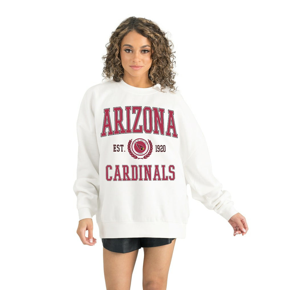 NFL Arizona Cardinals Gameday Couture Women's Timeless Triumph Premium Fleece Pullover Sweatshirt