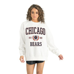 NFL Chicago Bears Gameday Couture Women's Timeless Triumph Premium Fleece Pullover Sweatshirt