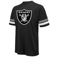 NFL Las Vegas Raiders Ashton Jeanty Majestic Threads 2025 NFL Draft First Round Pick Oversized T-Shirt