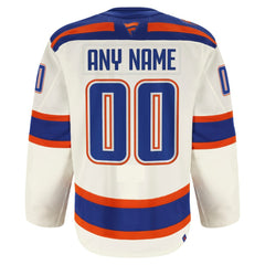 Edmonton Oilers Fanatics Alternate Authentic Pro Custom Jersey