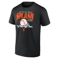 San Francisco Giants Splash Hits T-Shirt - Black