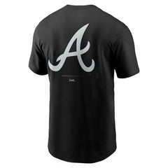 Atlanta Braves Bar Loading T-Shirt - Black | Nike