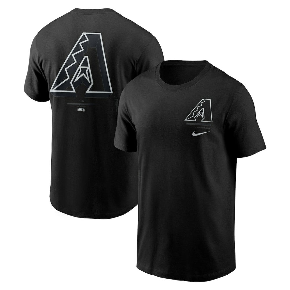 Arizona Diamondbacks Bar Loading T-Shirt - Black | Nike